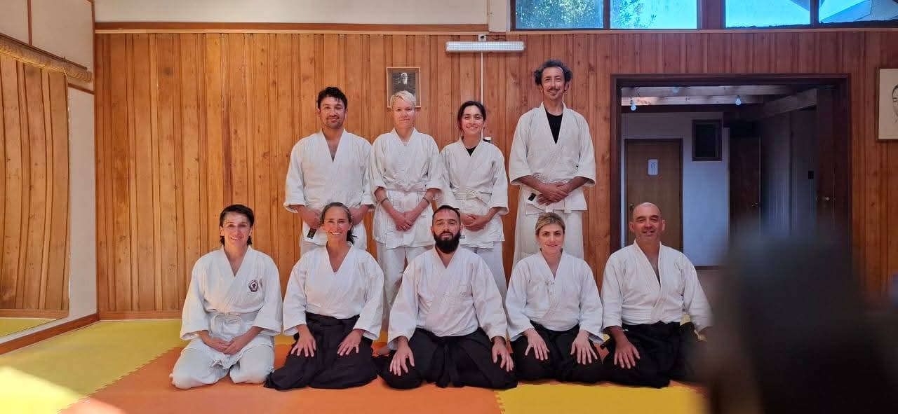 Foto grupal de un seminario de Sensei César Sammito 4
